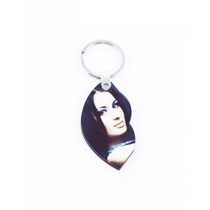 Custom Single Side MDF Sublimation Key Chain Blank for Promotion Gift