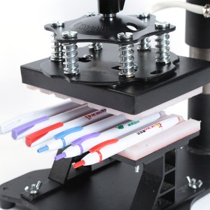 Factory Directly Pen Heat Press Machine 6 Pcs Point Ball Pen Heat Transfer Machine Black Machine