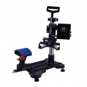 Customized Swing Away Baseball Cap Heat Press Transfer Printing Machine