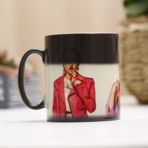 11oz Magic Sublimation Matte Color Changing Mug Heat Sensitive Cup