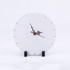Sublimation MDF Clock Wooden Sublimation blanks Wall Clock Printing for Decoration