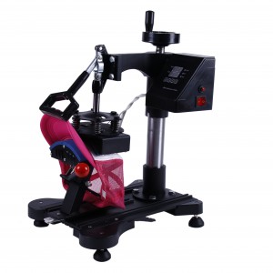 Customized Swing Away Baseball Cap Heat Press Transfer Printing Machine