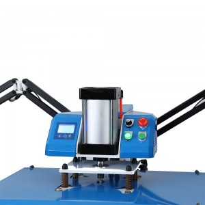 Pneumatic Double Stations Heat Press Machine T Shirt Heat Transfer 40*60cm