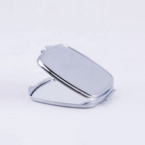 Sublimation Keepsake Customized Sublimation Metal Compact Mirror